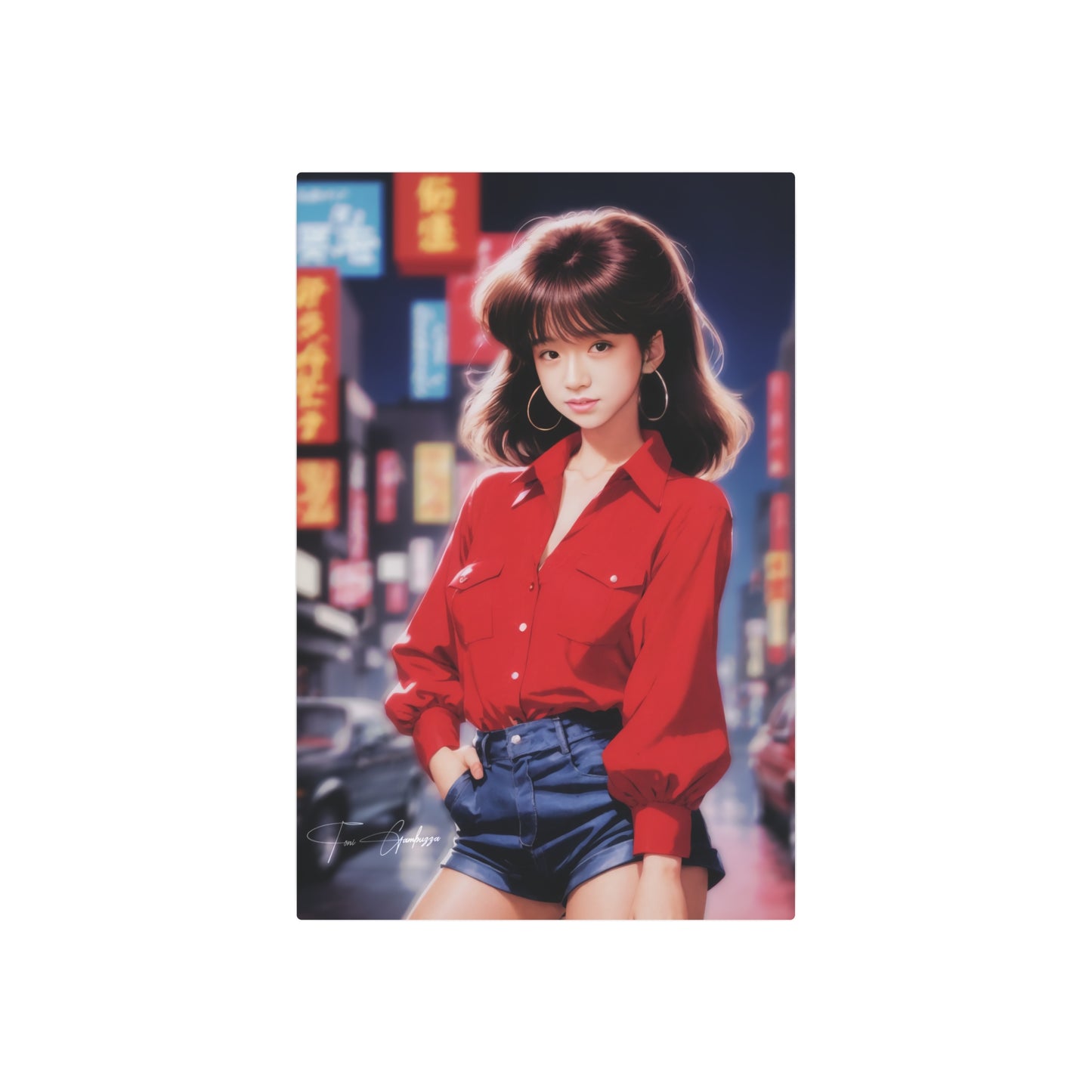 City Pop Collection - Disco Daiya 🇺🇸 US Shipping - Anime Art on Metal Poster