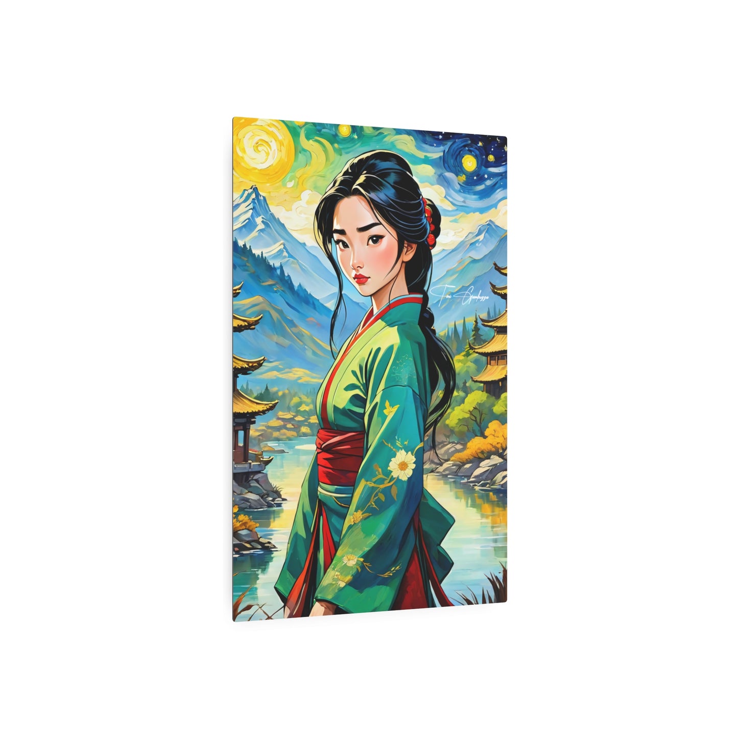 Hua Mulan 3 🇺🇸 US Shipping - Anime Art on Metal Poster