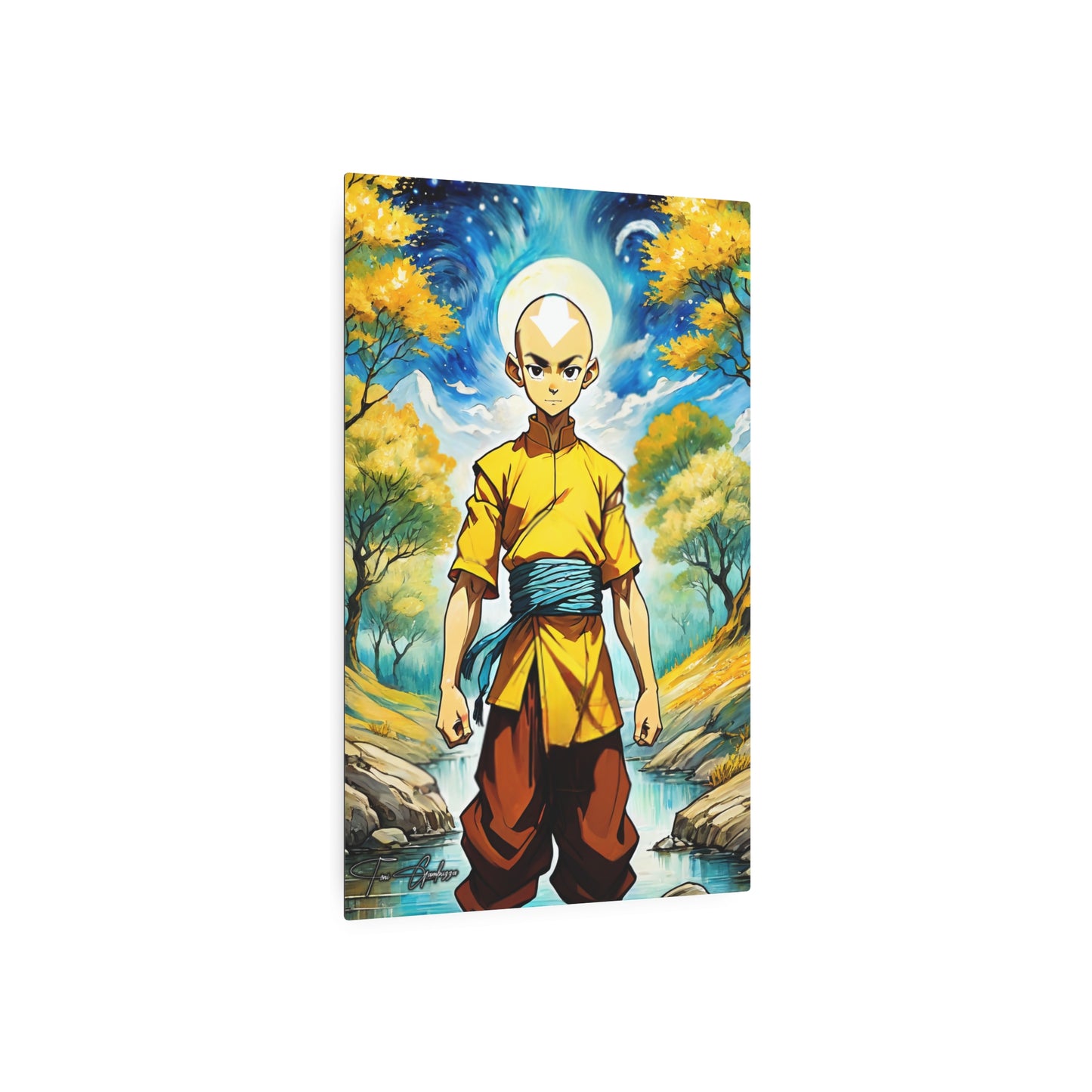 Avatar Aang 🇺🇸 US Shipping - Anime Art on Metal Poster