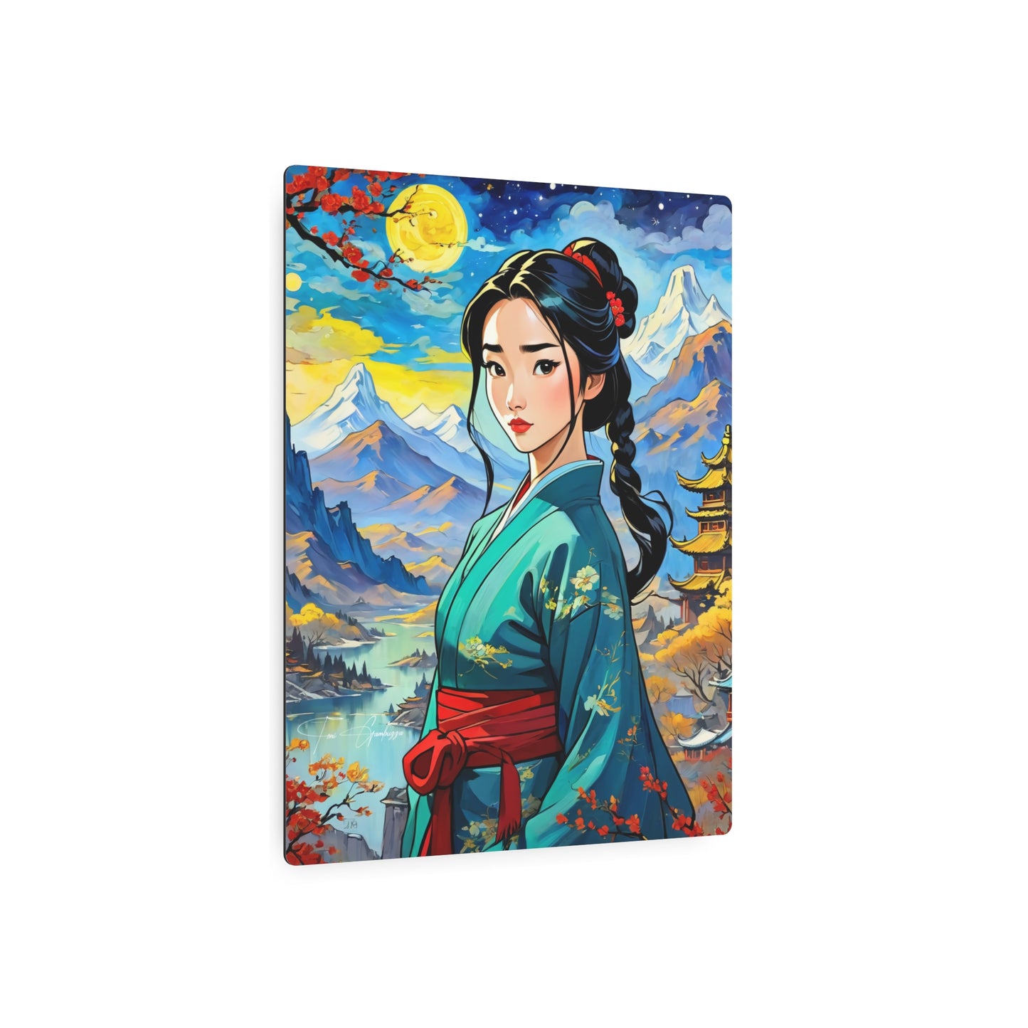 Hua Mulan 2 🇺🇸 US Shipping - Anime Art on Metal Poster