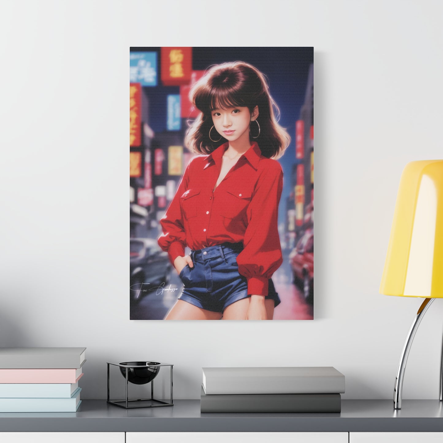 City Pop Collection - Disco Daiya • Anime Art on high quality Canvas