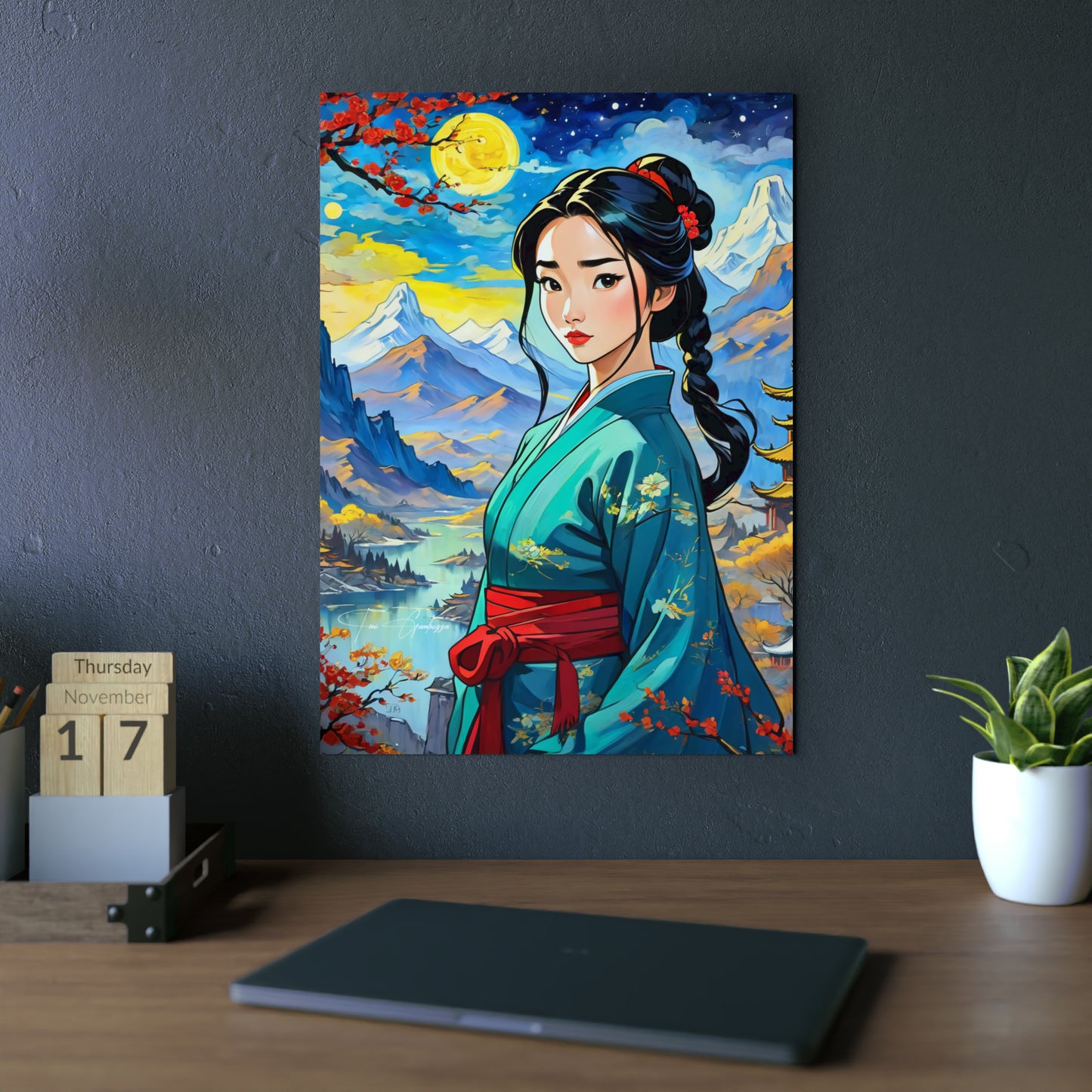 Hua Mulan 2 🇩🇪 GER Shipping - Anime Art on Metal Poster