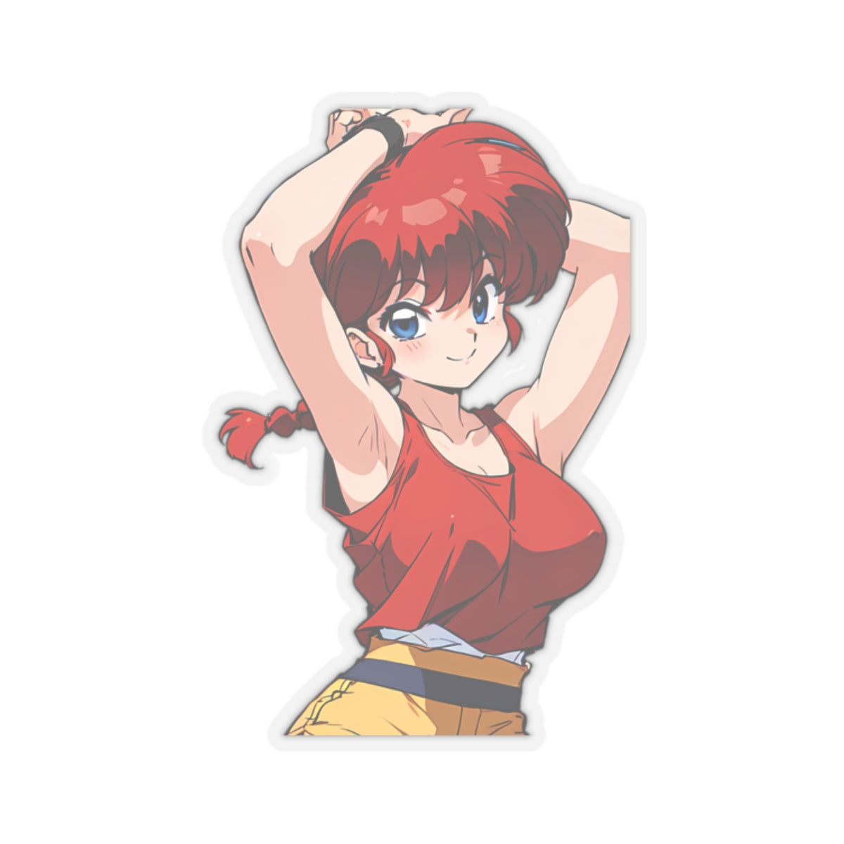 Anime Decals - "RANMA CHAN 3" - Anime & Manga Sticker collection - Itasha