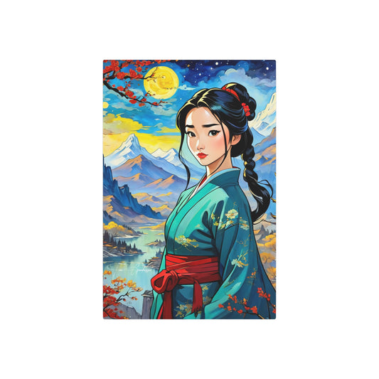 Hua Mulan 2 🇺🇸 US Shipping - Anime Art on Metal Poster