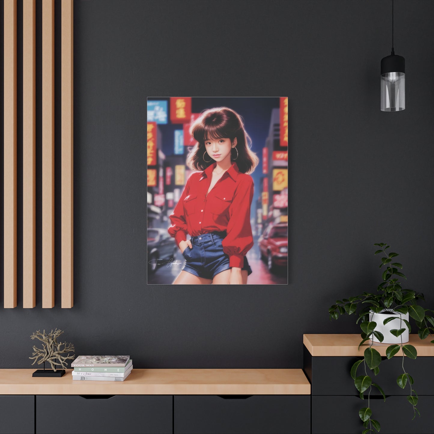 City Pop Collection - Disco Daiya • Anime Art on high quality Canvas