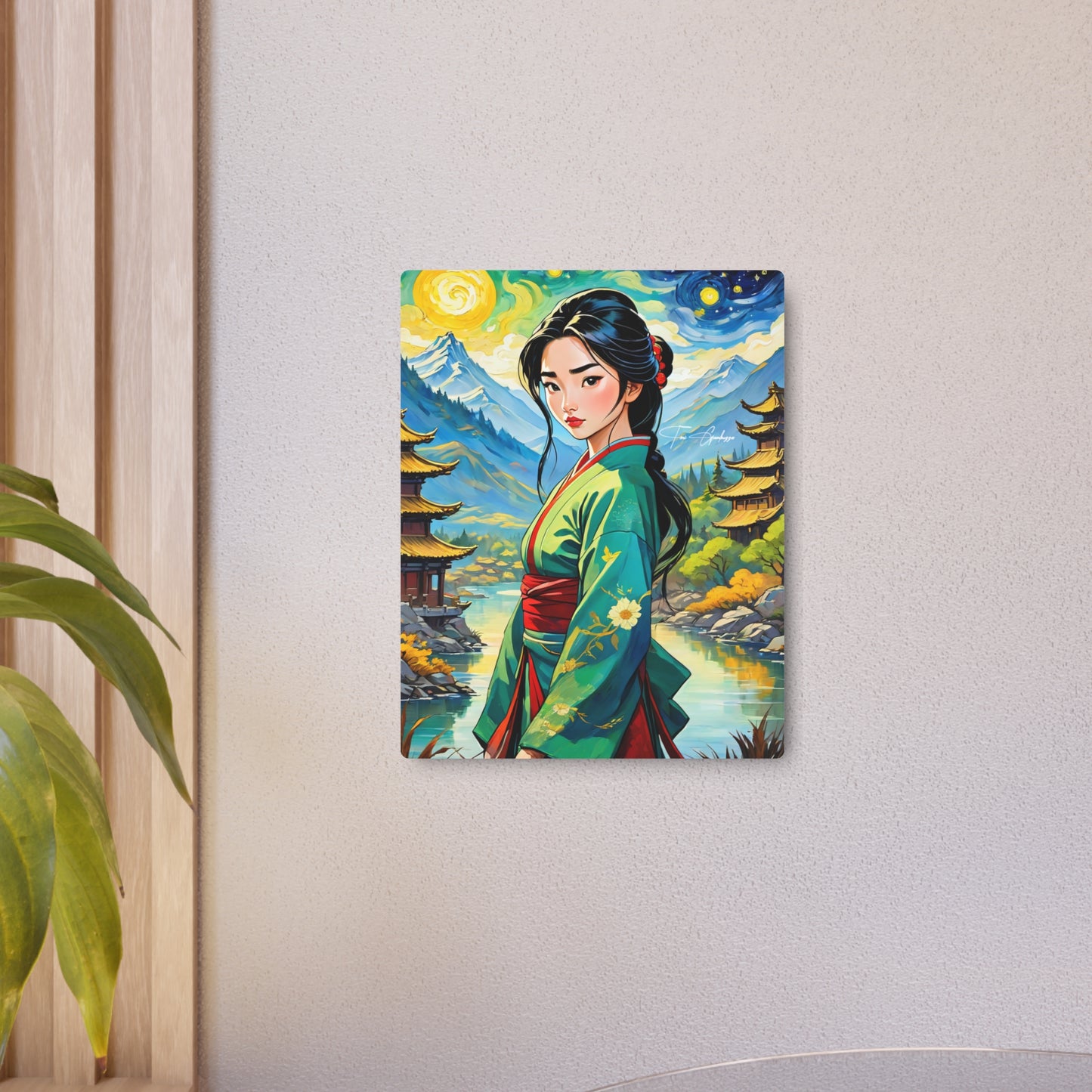 Hua Mulan 3 🇺🇸 US Shipping - Anime Art on Metal Poster