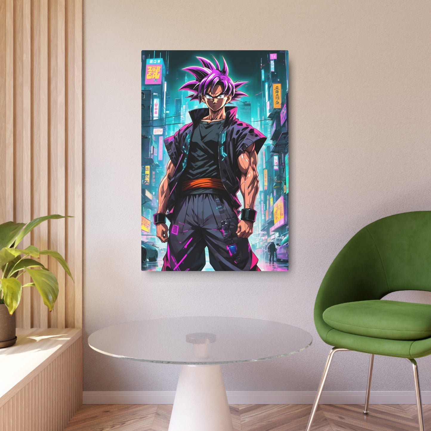 Cyberpunk Ultra Ego 🇺🇸 US Shipping - Anime Art on Metal Poster