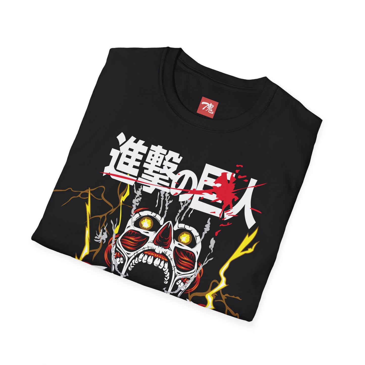 Anime Shirt - Titan Wrath - Anime Style Clothing