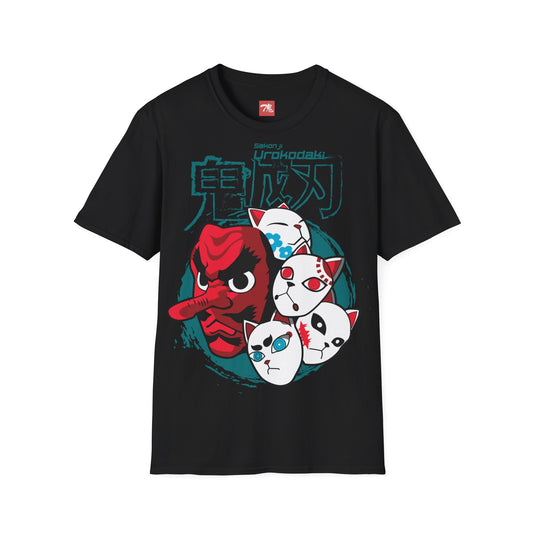 Anime Shirt - Slayer Masks - Anime Style Clothing