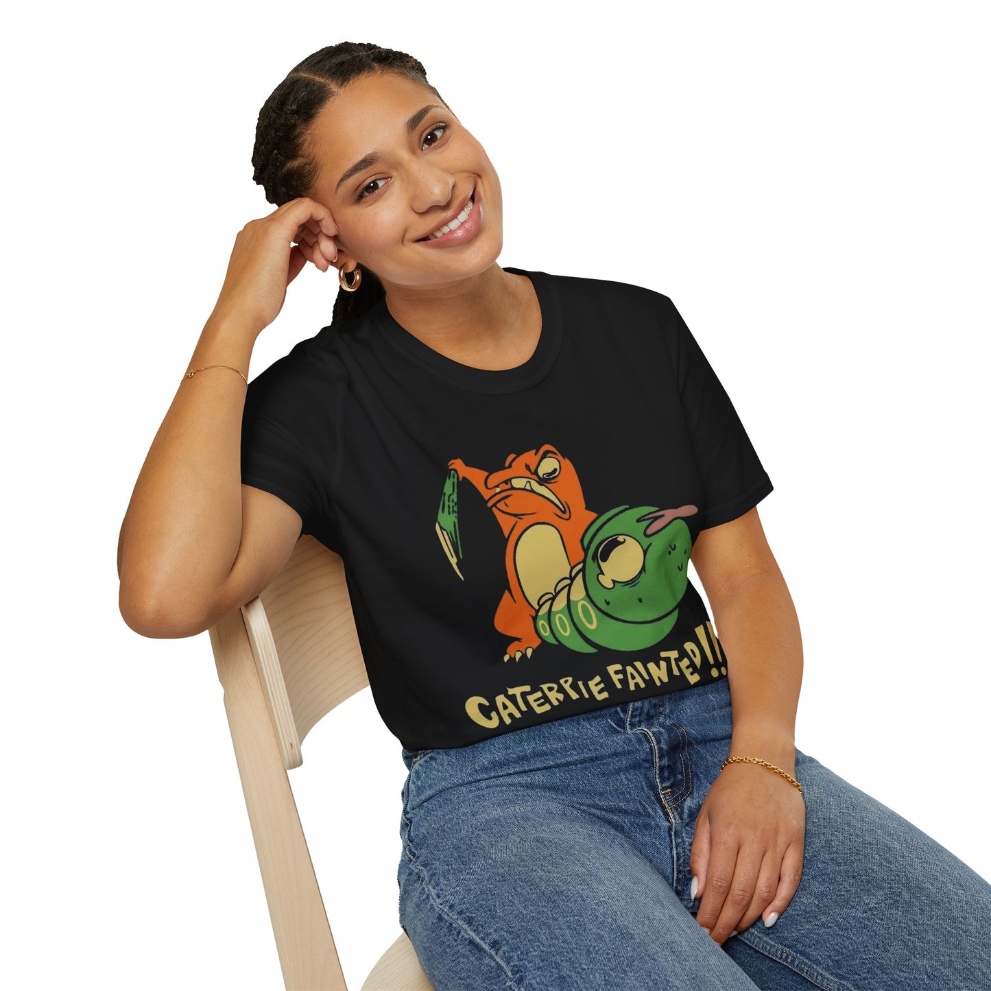 Anime Shirt - Caterpie Fainted - Anime Style Clothing