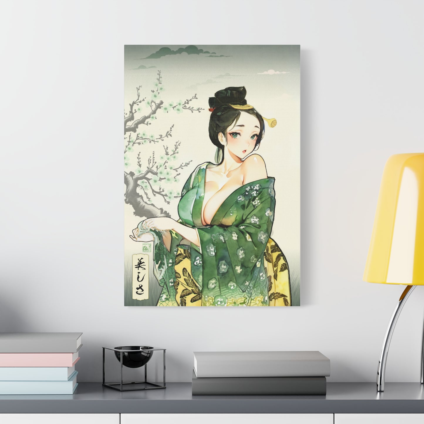 Ukiyo-e Art  - Beauty • Traditional Japanese Art on high quality Canvas