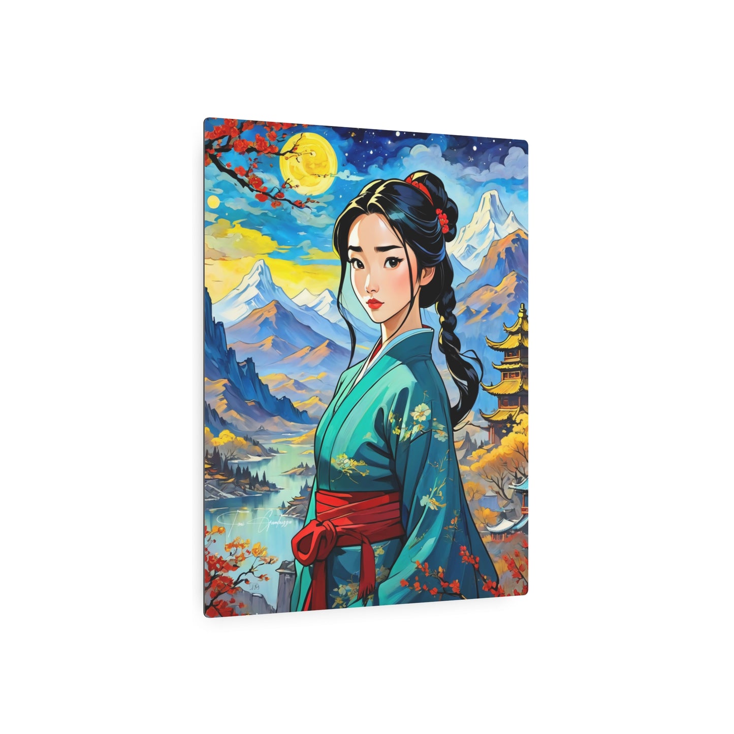 Hua Mulan 2 🇺🇸 US Shipping - Anime Art on Metal Poster