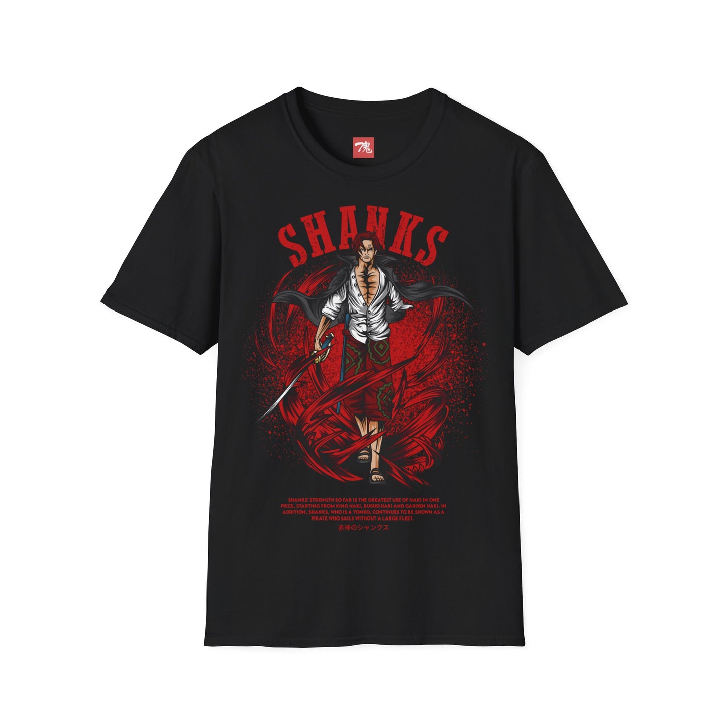 Anime Shirt - Shanks - Anime Style Clothing