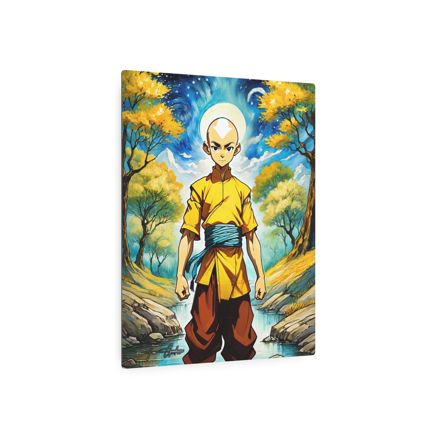 Avatar Aang 🇺🇸 US Shipping - Anime Art on Metal Poster