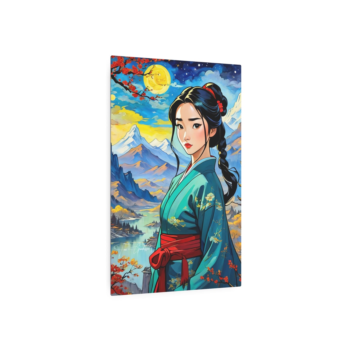 Hua Mulan 2 🇺🇸 US Shipping - Anime Art on Metal Poster