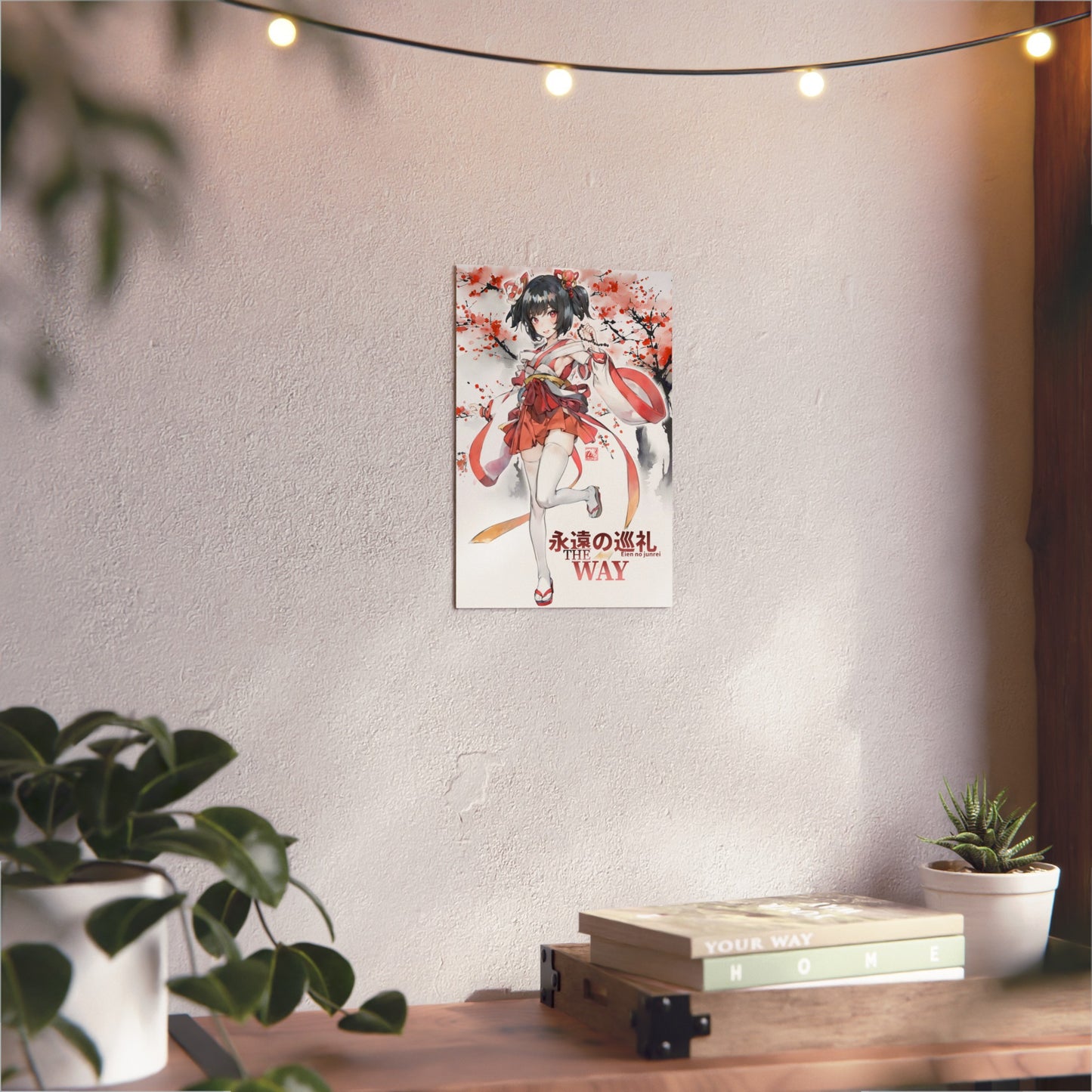 "The Way" Official Game Artwork  🇩🇪 GER Shipping - Anime Art on Metal Poster