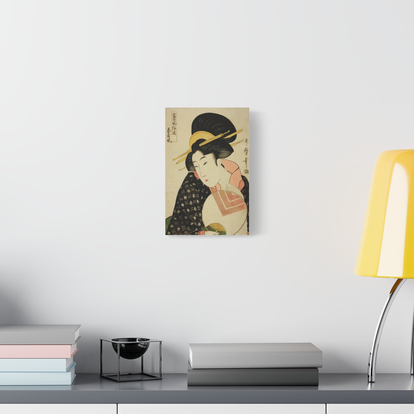 Ukiyo-e Art - Geisha Style - Kitagawa Utamaro • Traditional Japanese Art on high quality Canvas