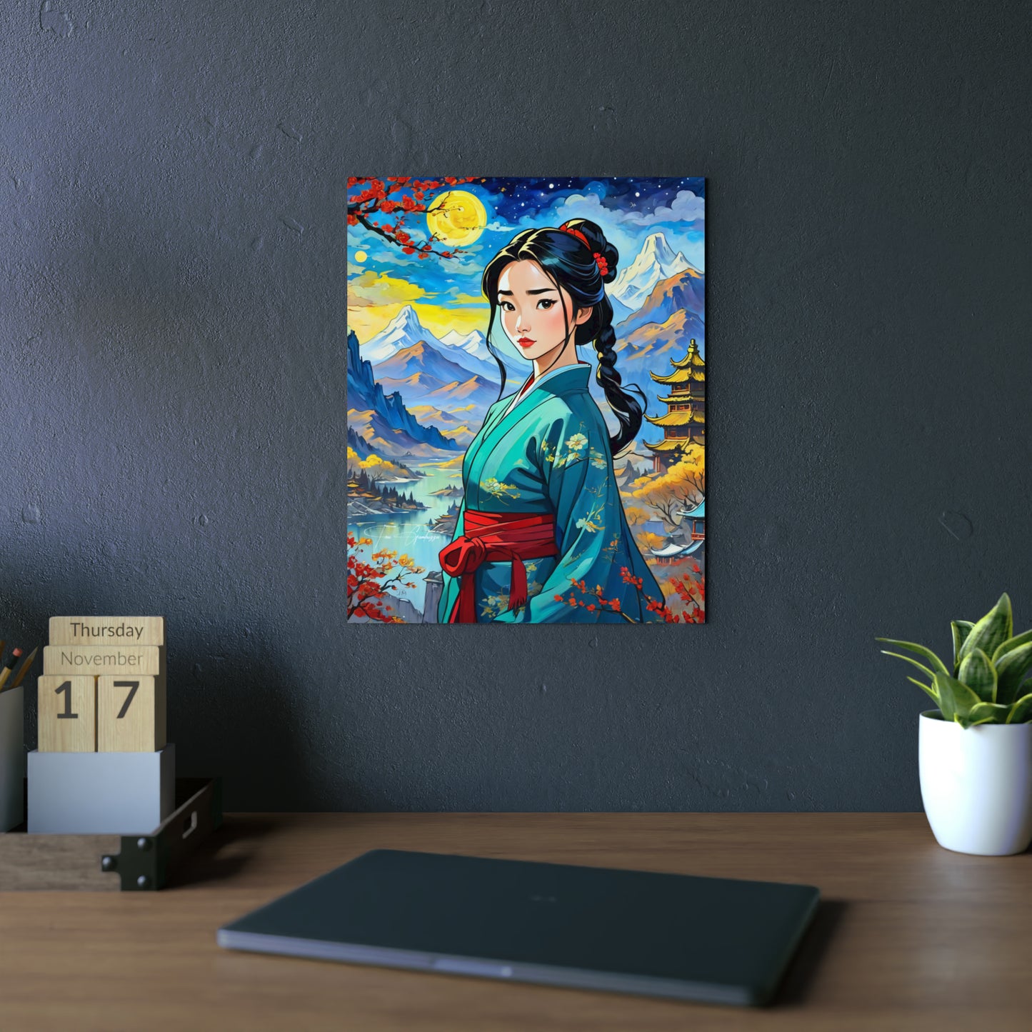 Hua Mulan 2 🇩🇪 GER Shipping - Anime Art on Metal Poster