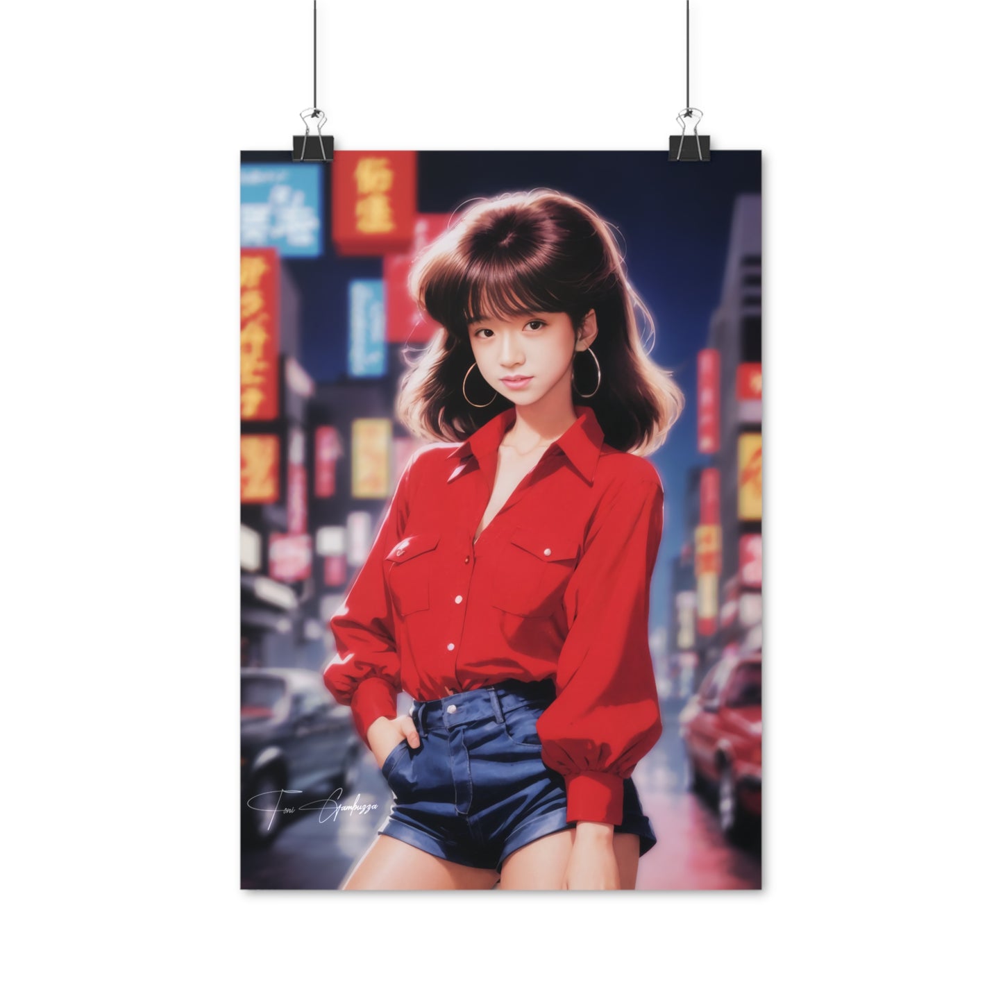 City Pop Collection - Disco Daiya • Anime Art on high quality poster