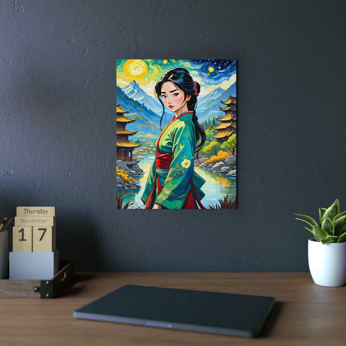 Hua Mulan 3 🇩🇪 GER Shipping - Anime Art on Metal Poster