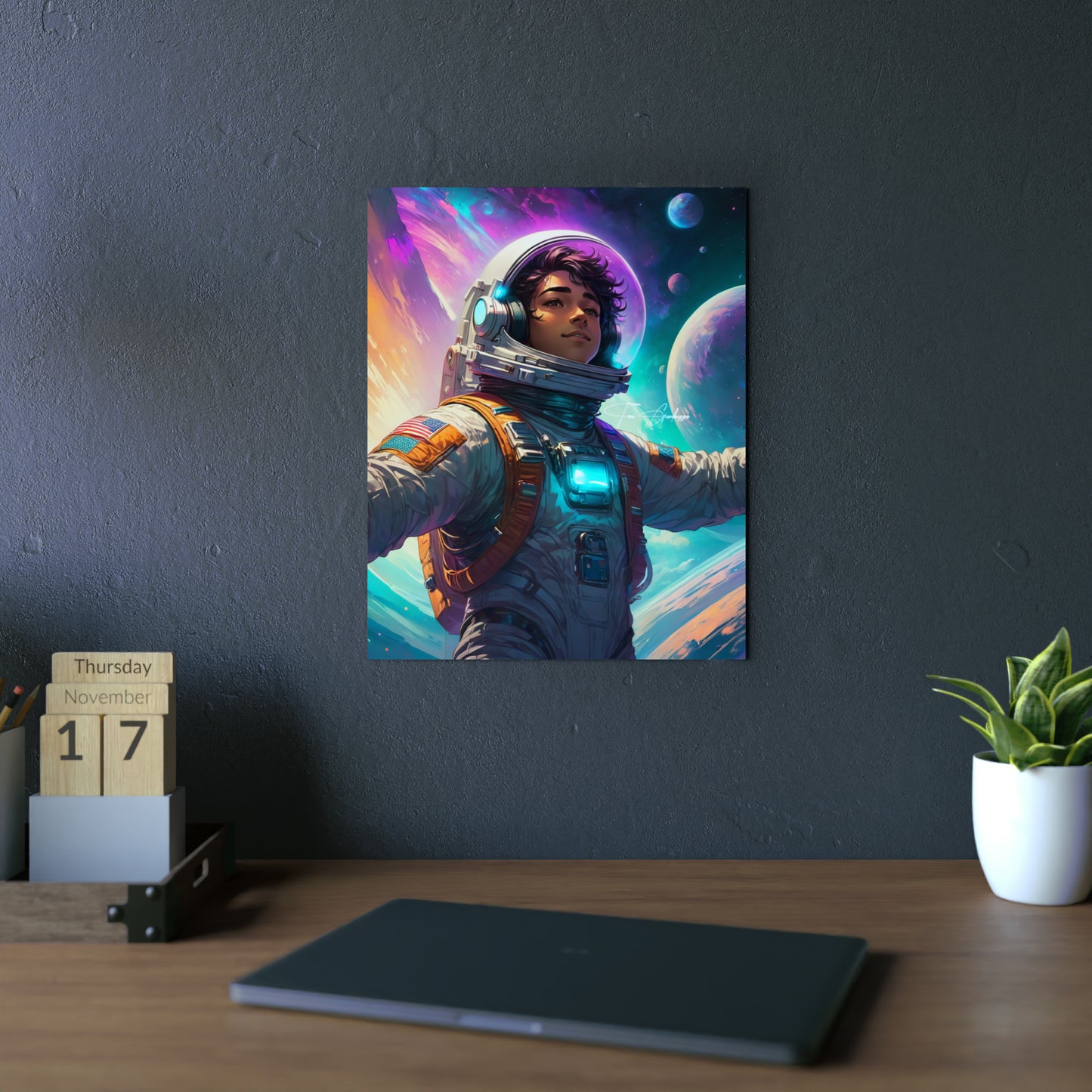 I met God 🇩🇪 GER Shipping - Anime Art on Metal Poster