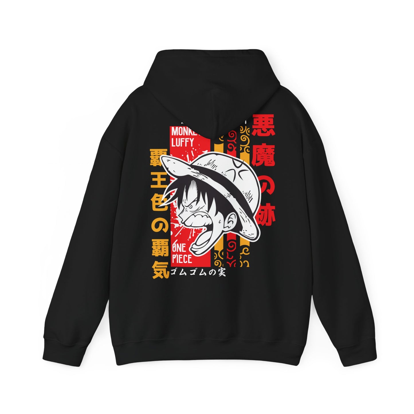 Anime Hoodie - Luffy - Anime Style Clothing