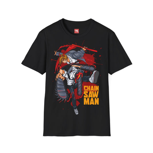 Anime Shirt - Chainsaw Power - Anime Style Clothing