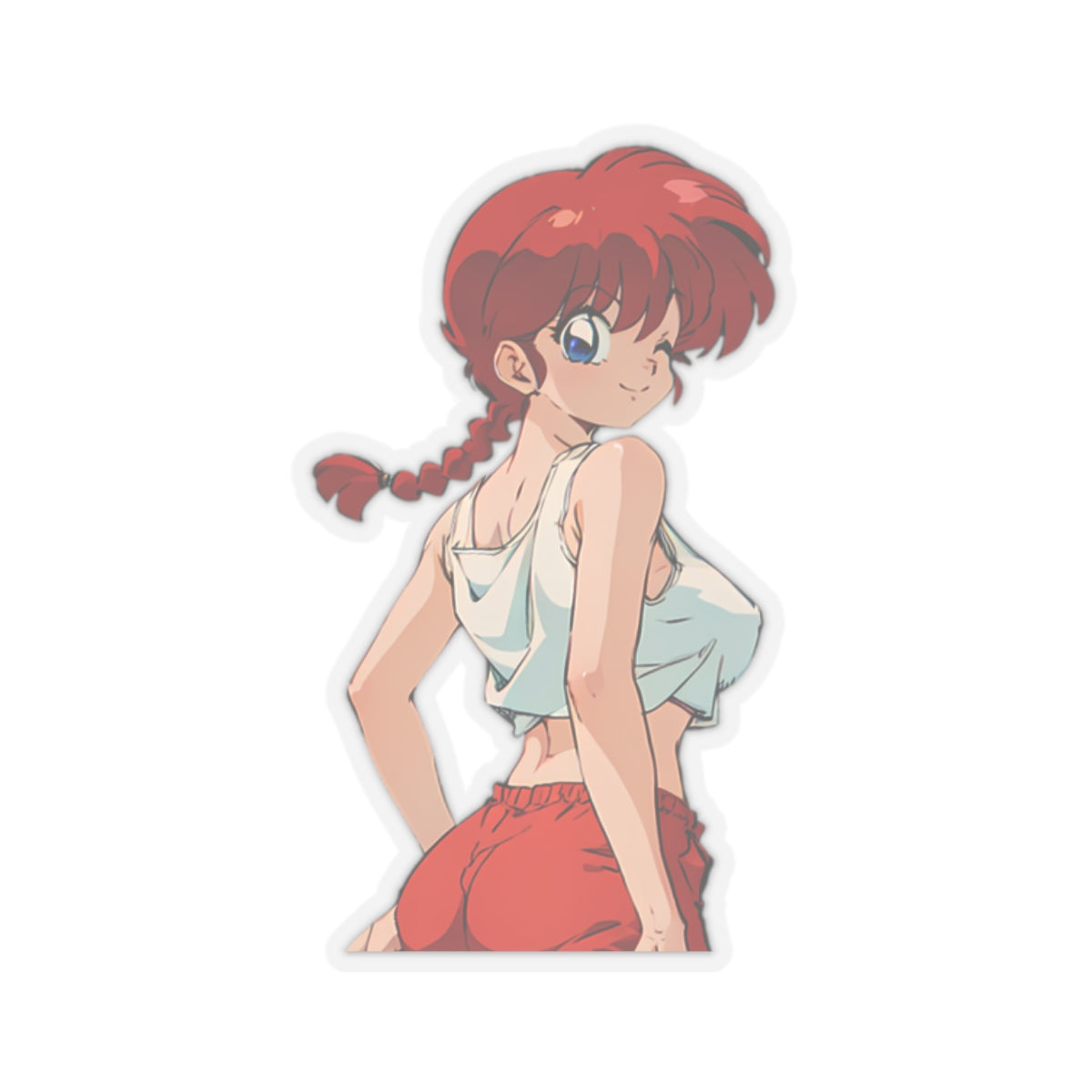 Anime Decals - "RANMA CHAN 2" - Anime & Manga Sticker collection - Itasha