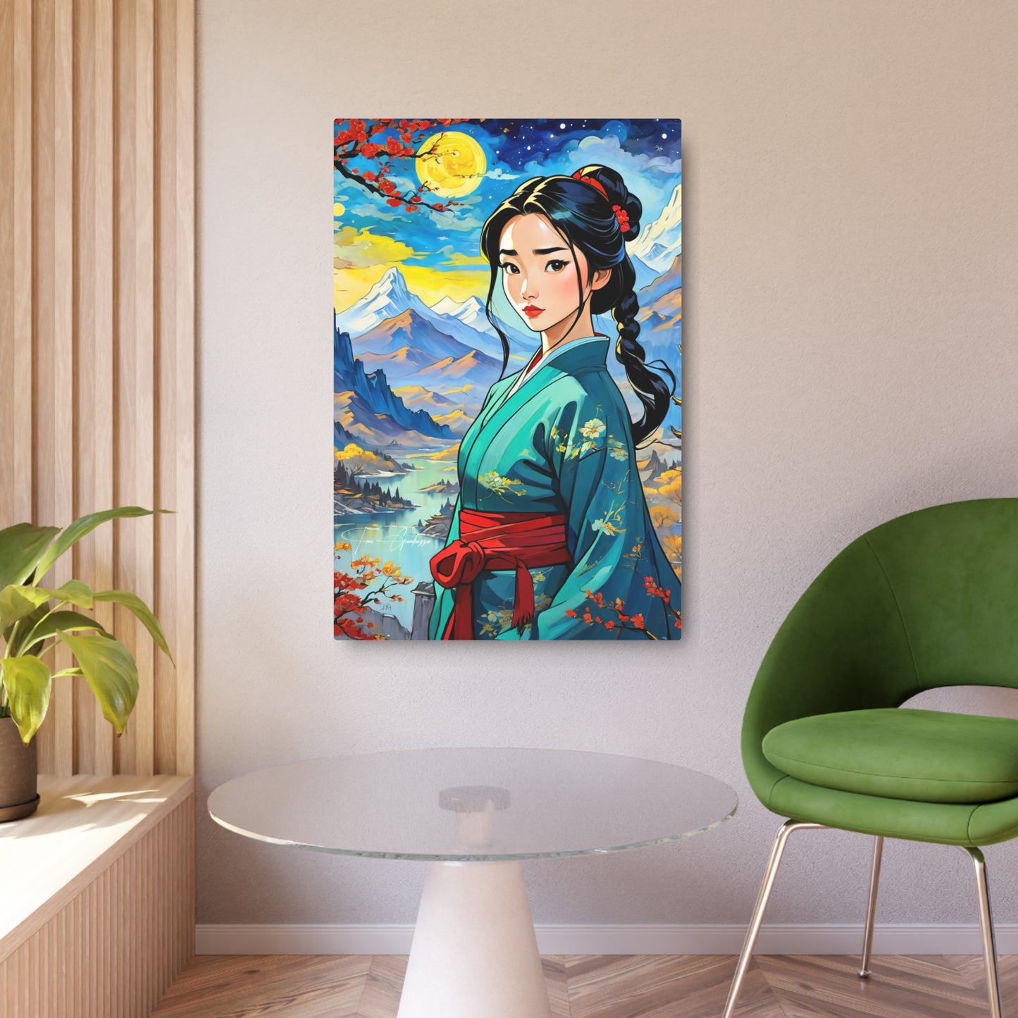 Hua Mulan 2 🇺🇸 US Shipping - Anime Art on Metal Poster