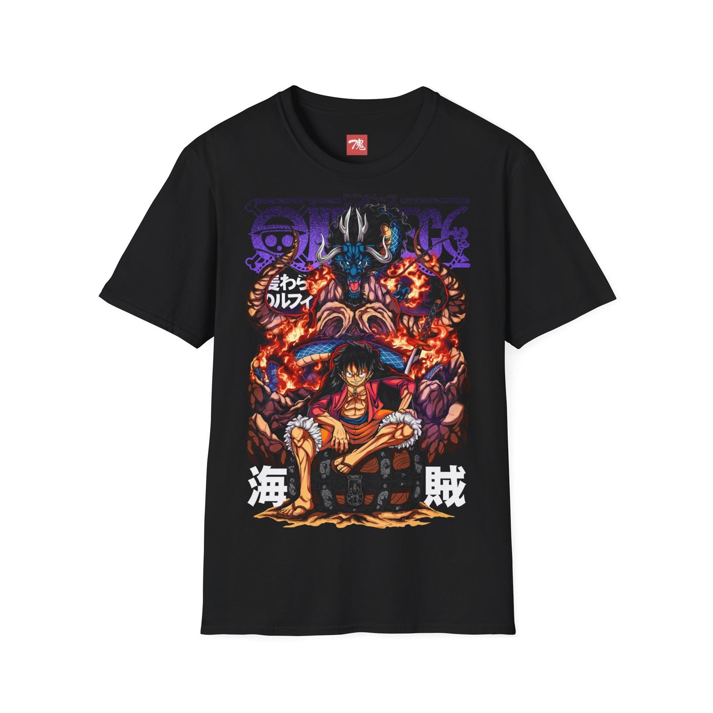 Anime Shirt - Luffy & Kaido - Anime Style Clothing