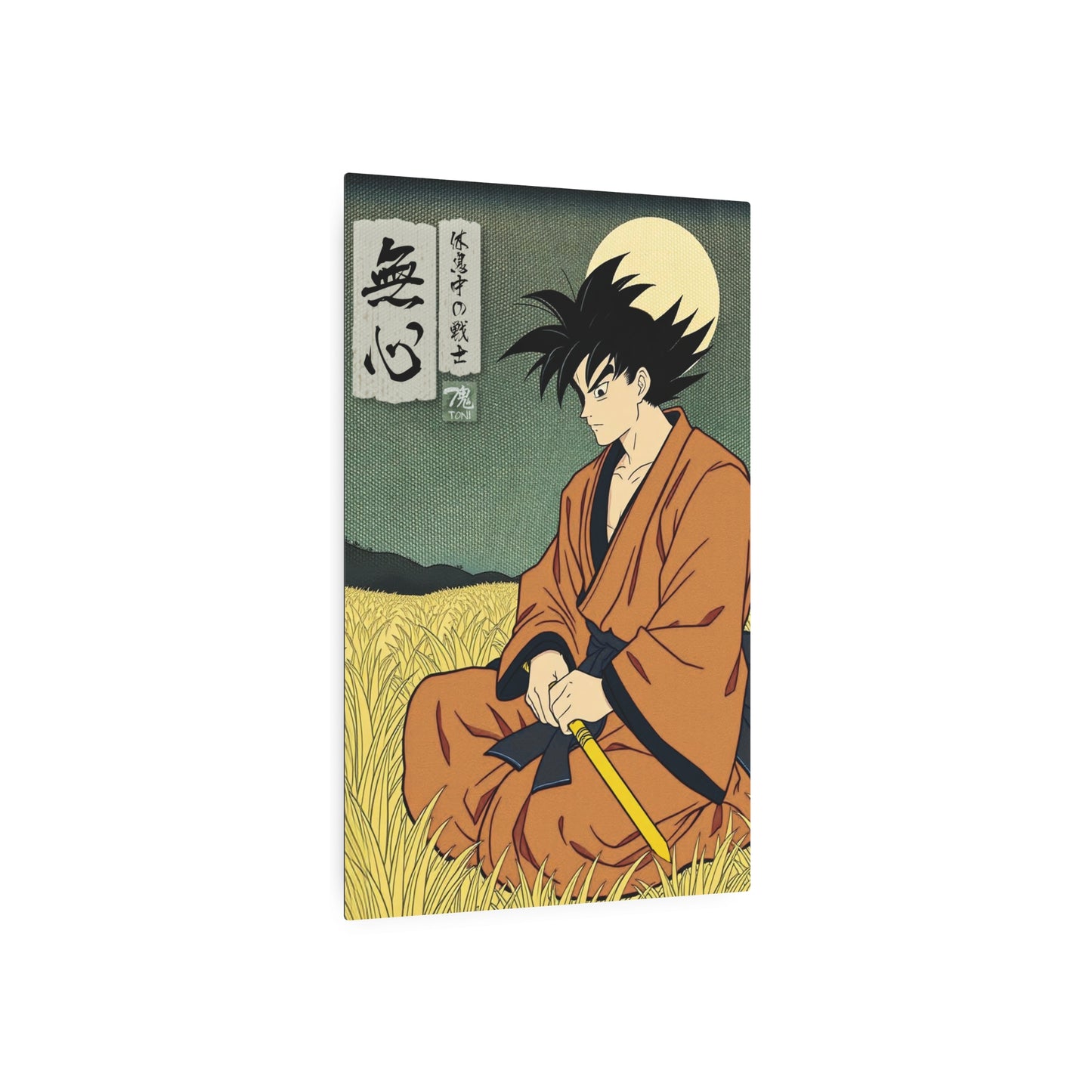 Ukiyo-e Art - Mushin 🇺🇸 US Shipping - Traditional Japanese Art on Metal Poster