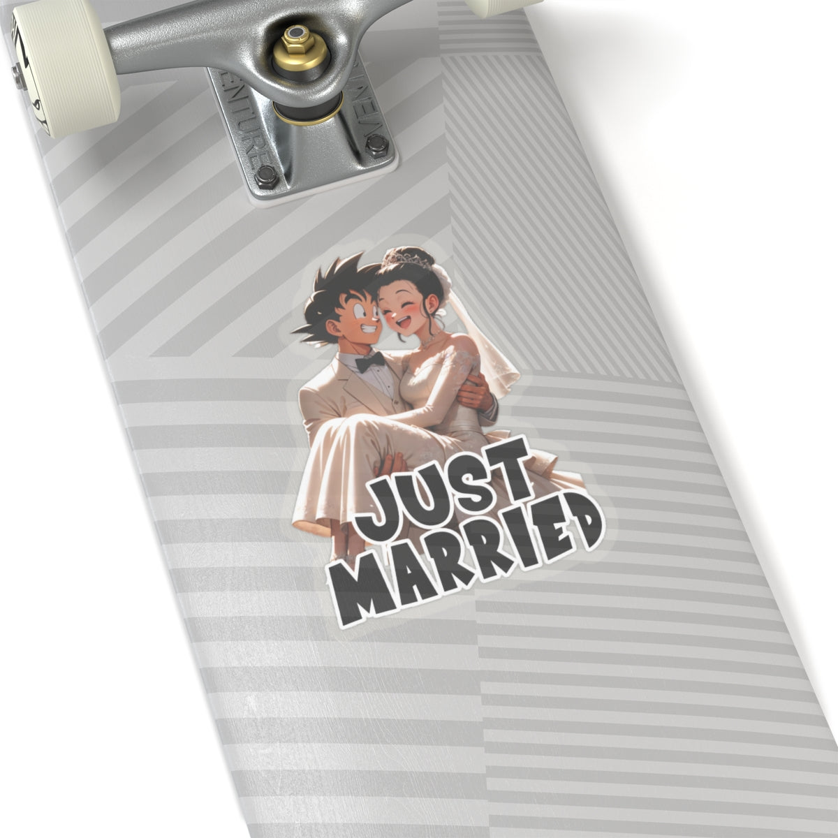 Anime Decals - "JUST MARRIED" - Anime & Manga Sticker collection - Itasha