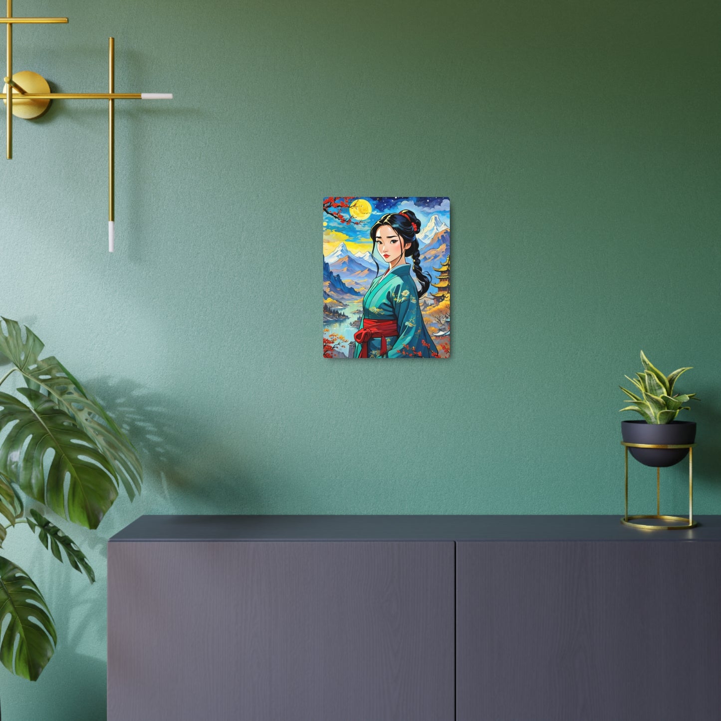 Hua Mulan 2 🇺🇸 US Shipping - Anime Art on Metal Poster