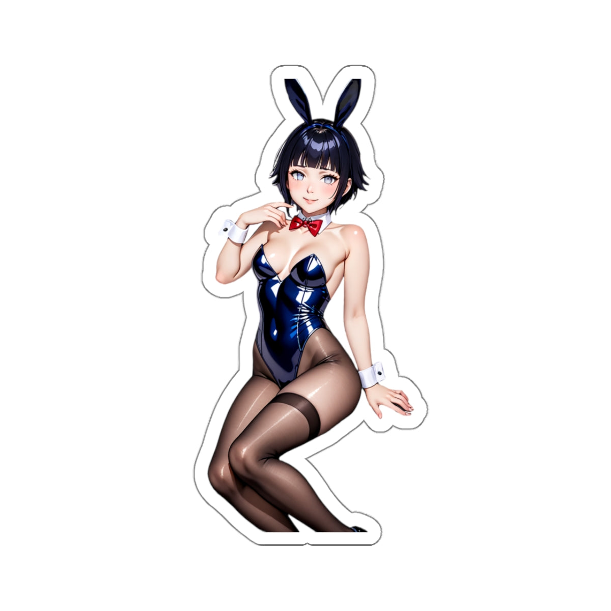 Anime Decals - "HINATA BUNNY" - Anime & Manga Sticker collection - Itasha