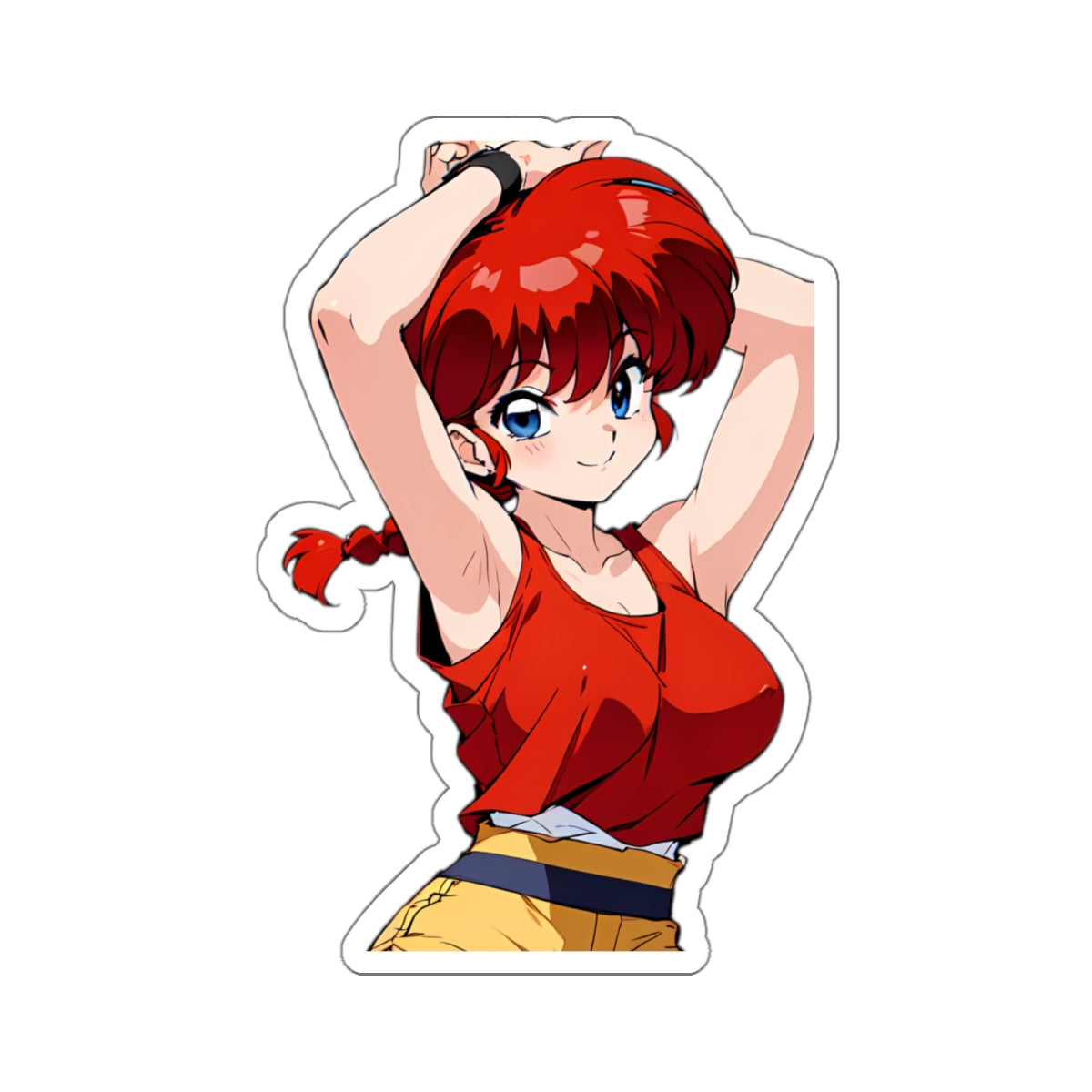 Anime Decals - "RANMA CHAN 3" - Anime & Manga Sticker collection - Itasha