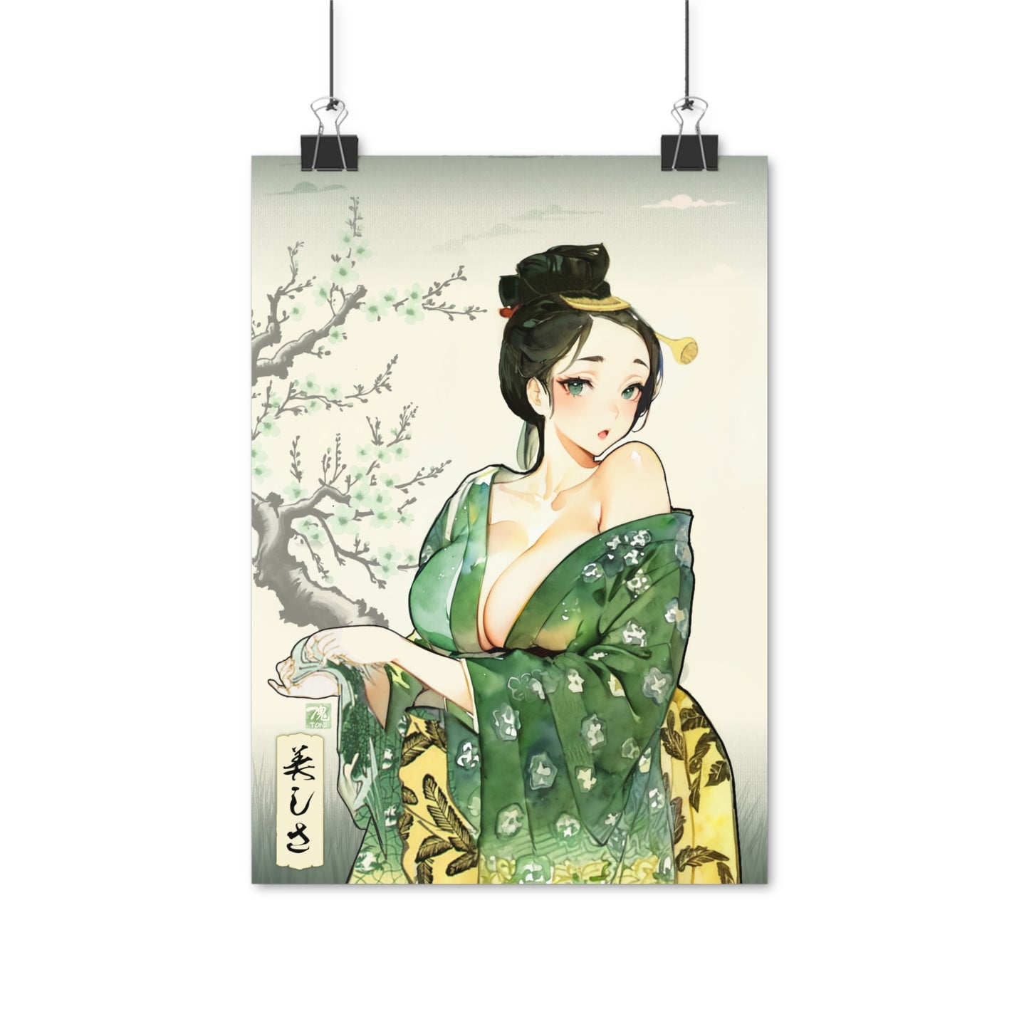 Ukiyo-e Art - Beauty • Traditional Japanese Art on high quality poster