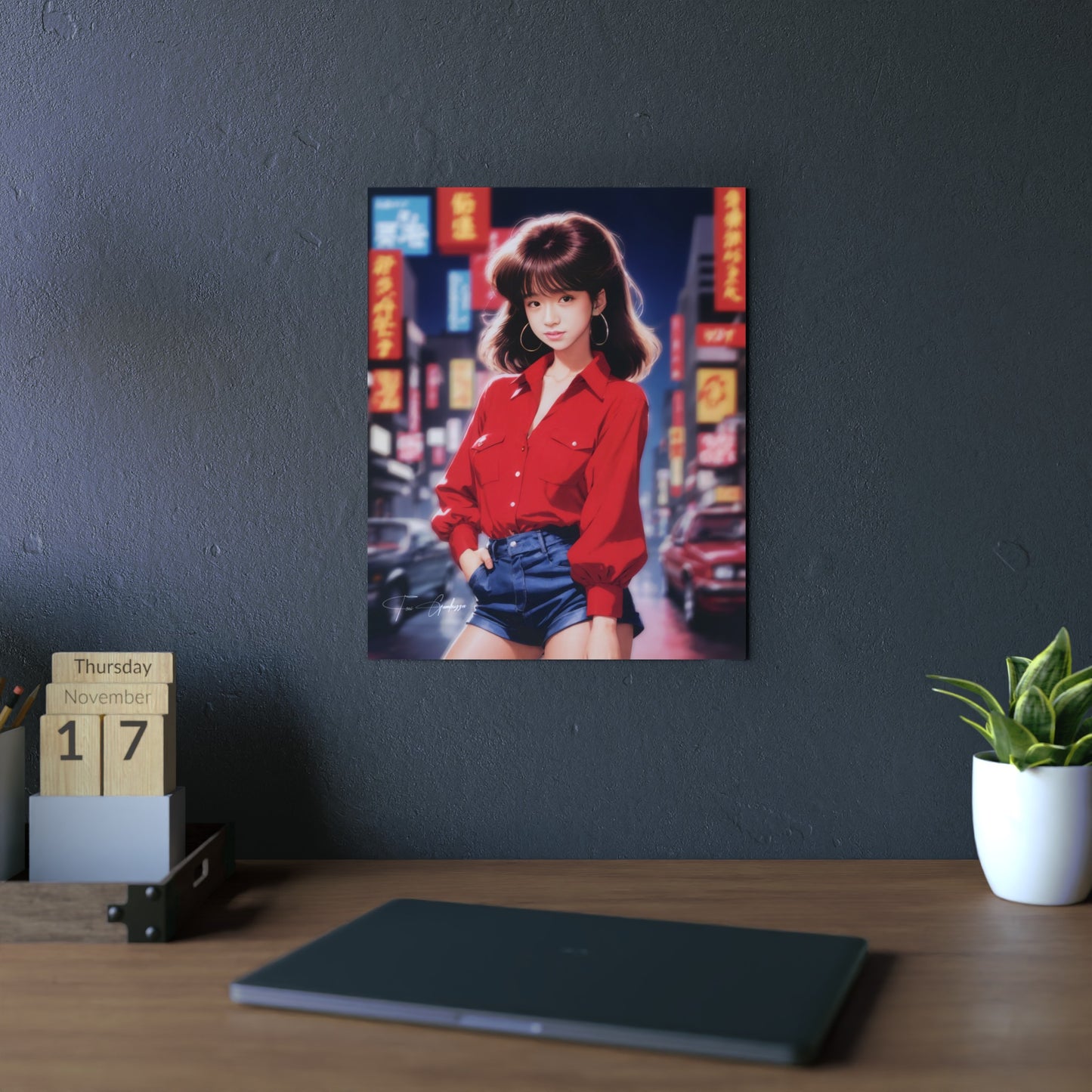 City Pop Collection -  Disco Daiya 🇩🇪 GER Shipping - Anime Art on Metal Poster