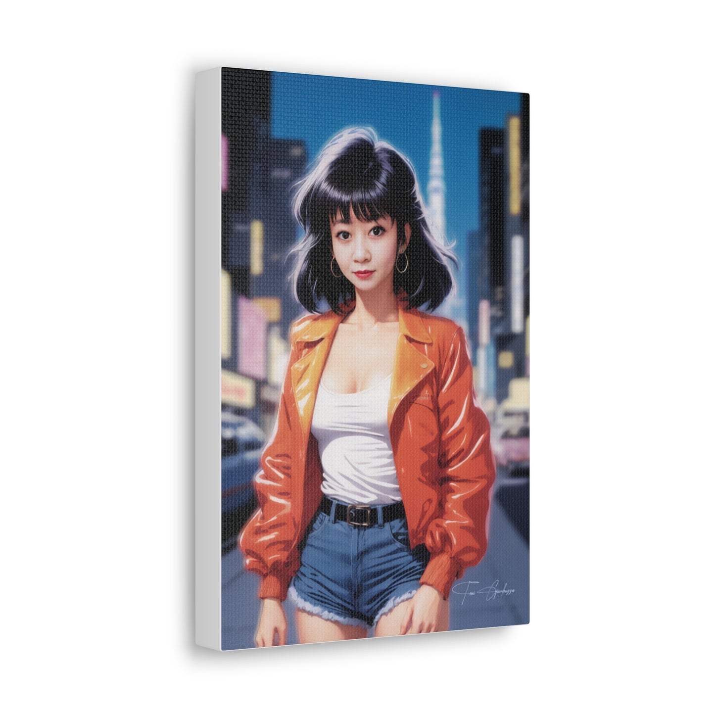 City Pop Collection - Kiwi Pop • Anime Art on high quality Canvas