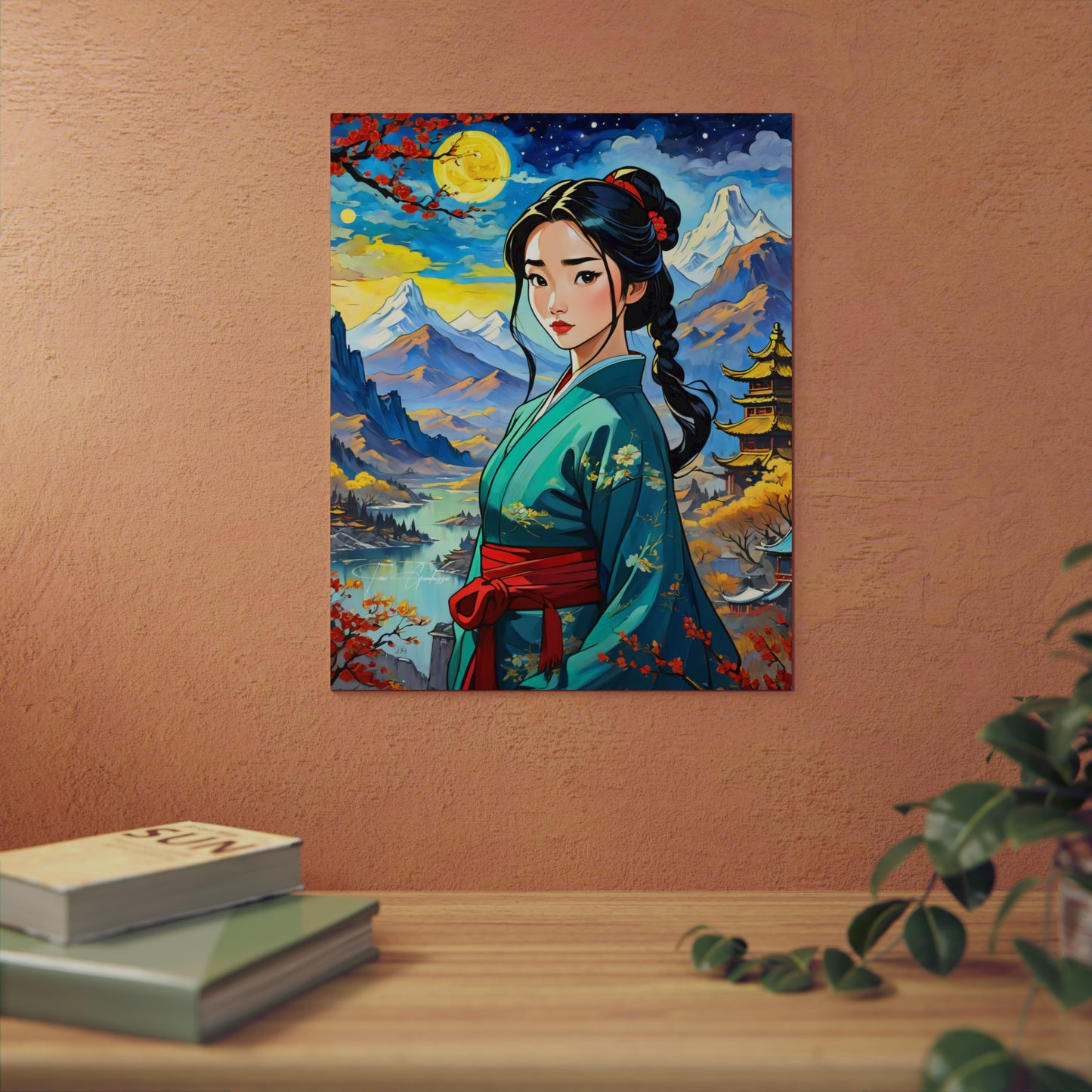 Hua Mulan 2 🇩🇪 GER Shipping - Anime Art on Metal Poster