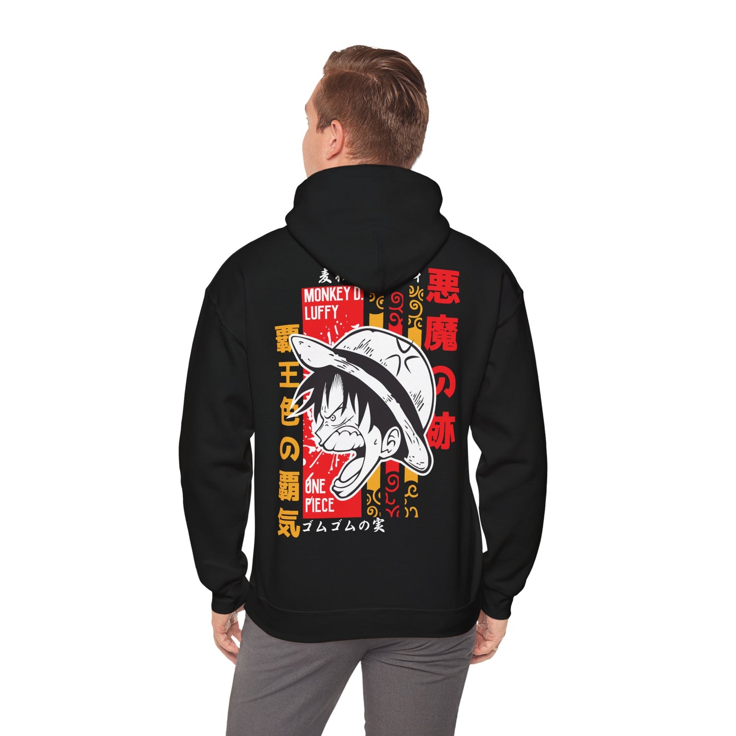 Anime Hoodie - Luffy - Anime Style Clothing