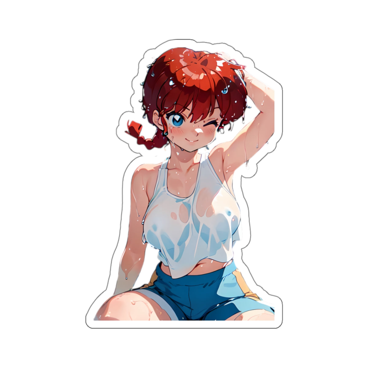 Anime Decals - "RANMA CHAN" - Anime & Manga Sticker collection - Itasha