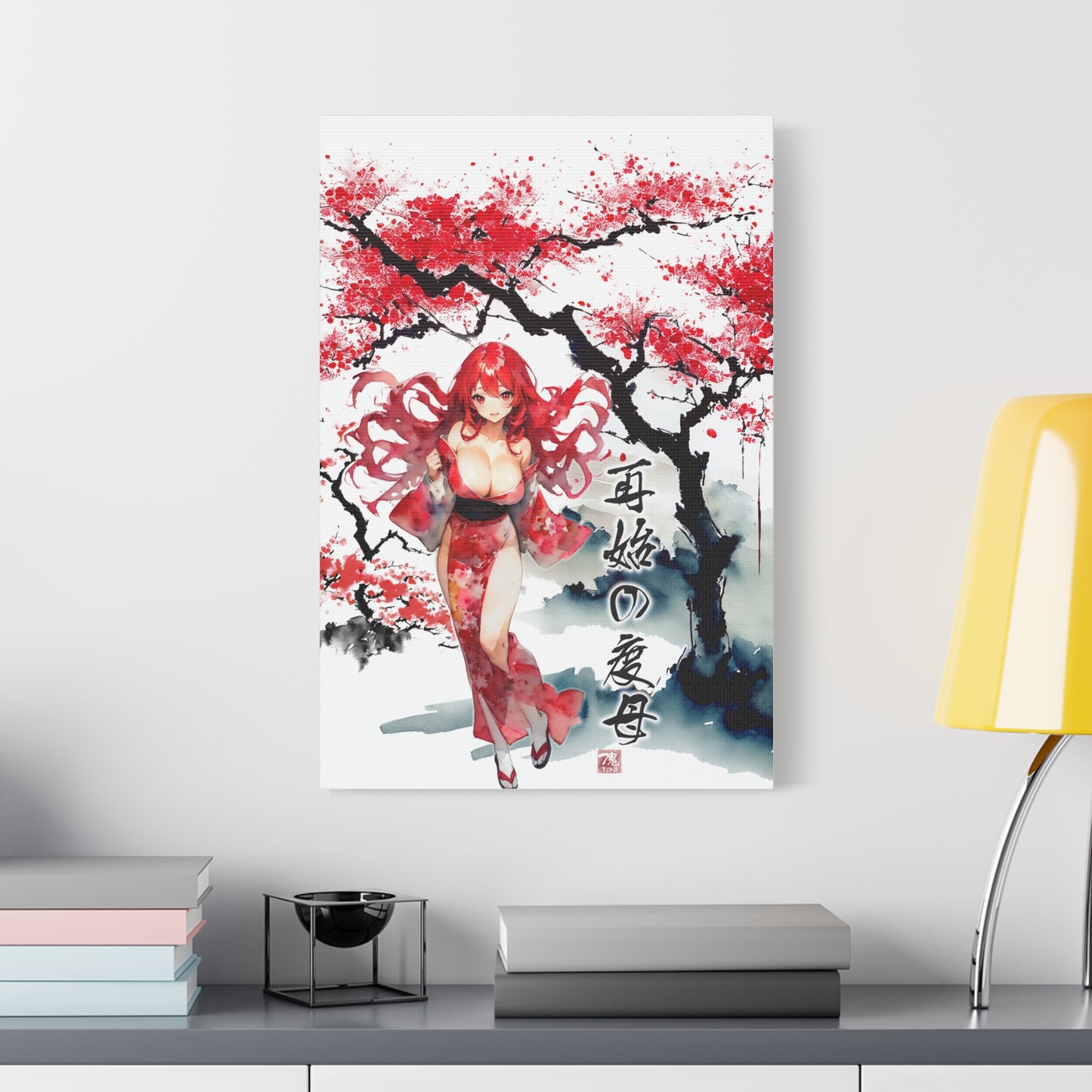 Sumi-e Art - Tara of Renewal • Traditional Japanese Art on high quality Canvas