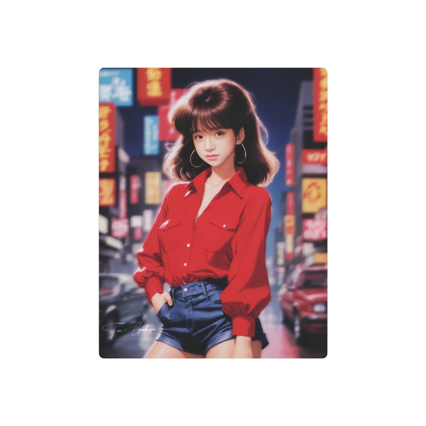 City Pop Collection - Disco Daiya 🇺🇸 US Shipping - Anime Art on Metal Poster