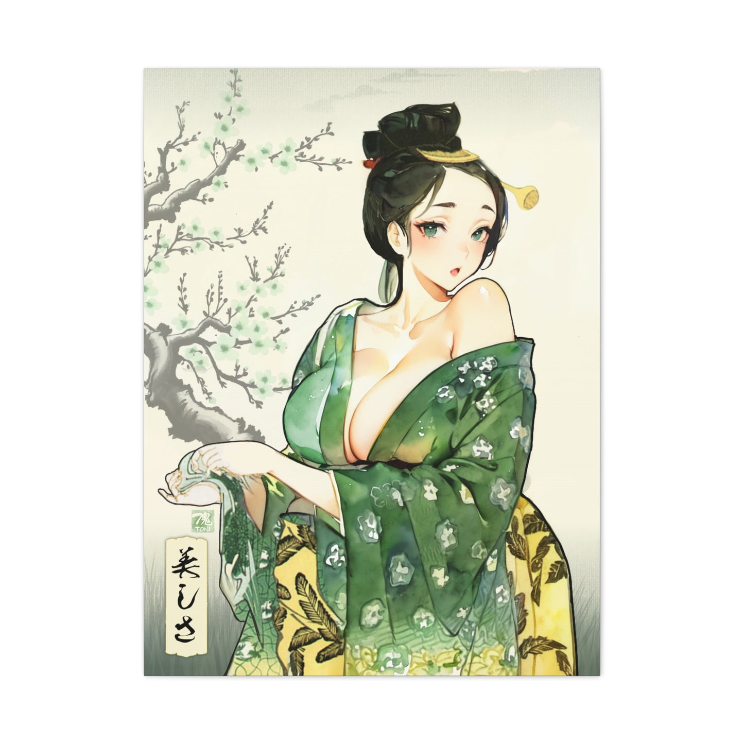 Ukiyo-e Art  - Beauty • Traditional Japanese Art on high quality Canvas