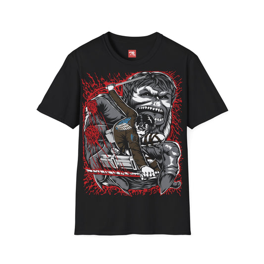 Anime Shirt - Levi Battle - Anime Style Clothing