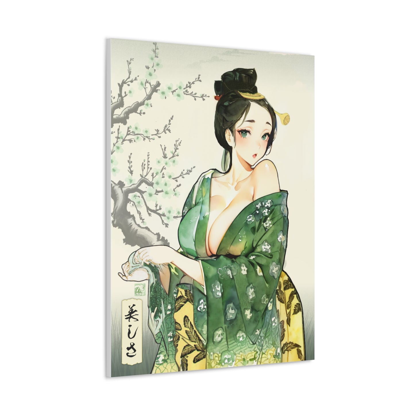 Ukiyo-e Art  - Beauty • Traditional Japanese Art on high quality Canvas