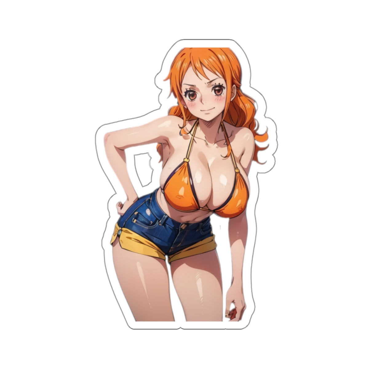 Anime Decals - "NAMI" - Anime & Manga Sticker collection - Itasha