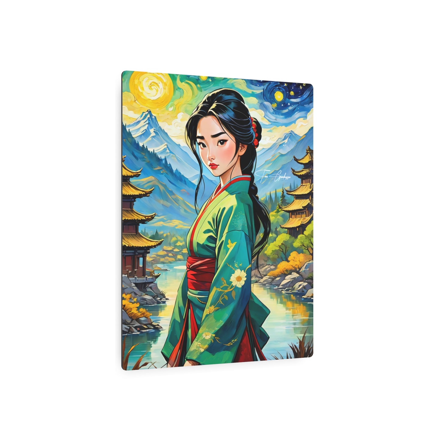 Hua Mulan 3 🇺🇸 US Shipping - Anime Art on Metal Poster