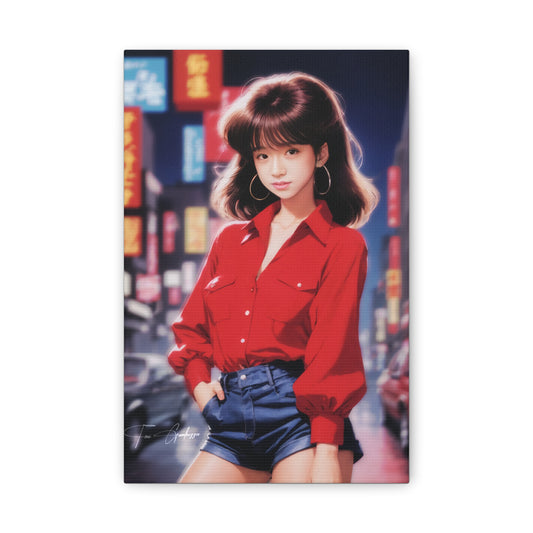 City Pop Collection - Disco Daiya • Anime Art on high quality Canvas