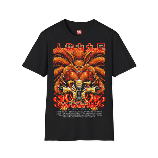 Anime Shirt - Power of Kurama - Anime Style Clothing